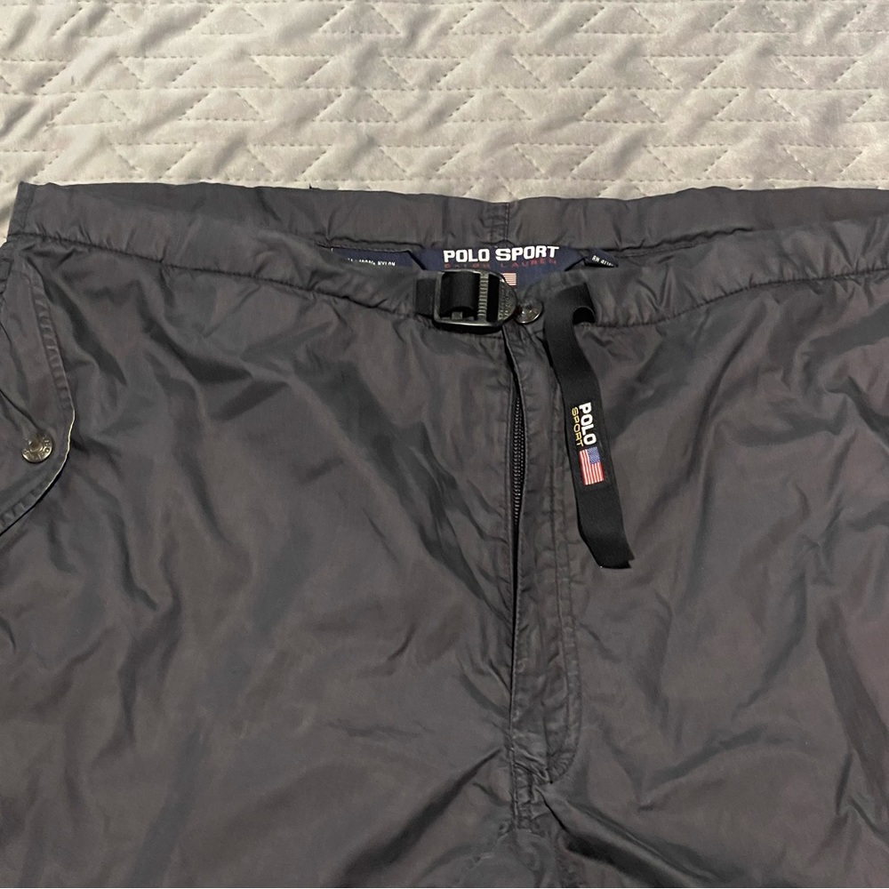 Polo Sport hiking shorts mens size XL blue pre-owned condition - Picture 4 of 10
